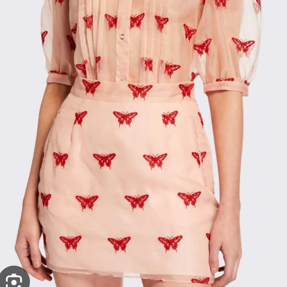 Fleur du Mal Mini Skirt